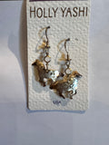 Vintage Holly Yashi Horse Dangle Earrings — Silver plated